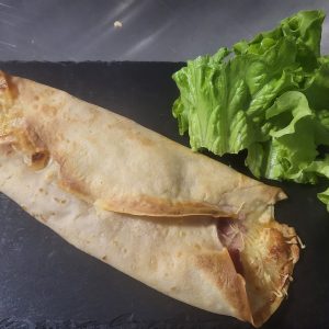 Crepe jambon bechamel