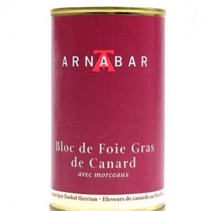 bloc foie gras avec morceaux